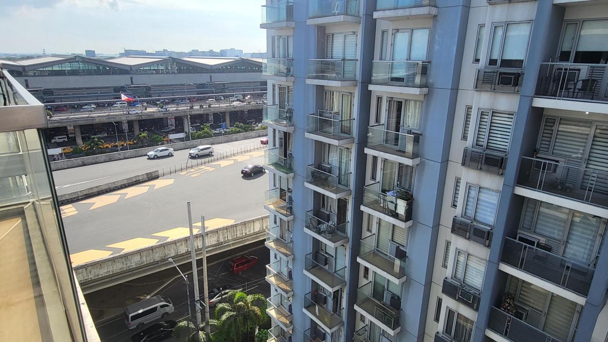 מנילה One Palm Tree Villas Condominium - Studio 10O With Balcony - Across Terminal 3 Airport מראה חיצוני תמונה
